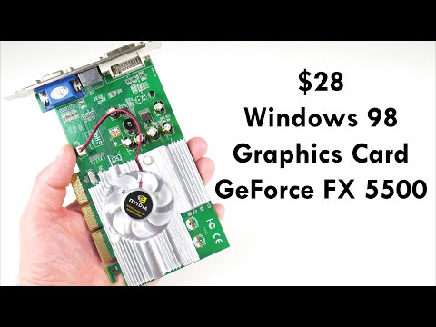 GeForce FX 5500 for Windows 98 Retro PC Gaming