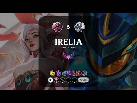 Irelia Mid vs Fizz - KR Master Patch 13.18