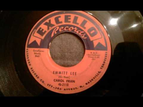 Carol Fran - Emmitt Lee - Mid 50's R&B Ballad