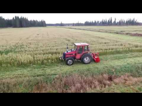 Valmet 505 & Tarmo KM220 flail mower