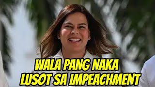 Walang pang naka survive sa impeacment.