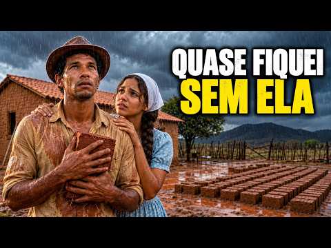 TINHA ATÉ O AÇUDE SANGRAR PRA FAZER NOSSA CASA — POR ISSO EU REZEI PRA CHUVA PARAR