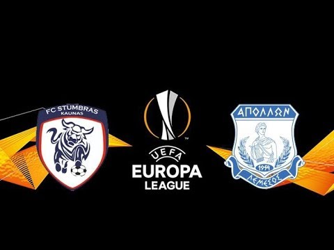 APOLLON LIMASSOL VS STUMBRAS UEFA EUROPA LEAGUE QUALIFICATION FULL HIGHLIGHTS & GOALS