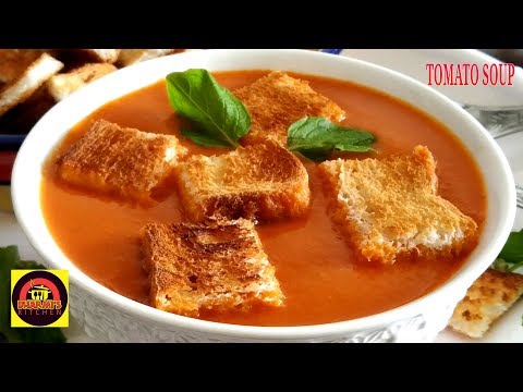 Easy And Quick Tomato Soup | Homemade Soup | Veg Soup | Diet Soup