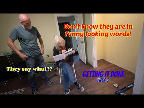 The struggle is real, week 5 of renovations. #renovate #fixerupper #goodwill #antique #remodel #flip