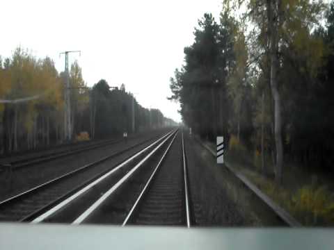 Führerstandsmitfahrt S-Bahn Berlin Oranienburg - Birkenwerder