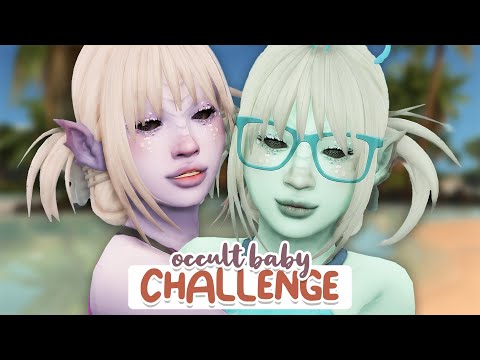 Beach Vacation! 🏖️ | Ep. 36 | Sims 4: Occult Baby Challenge