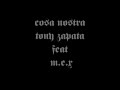 tony zapata - cosa nostra