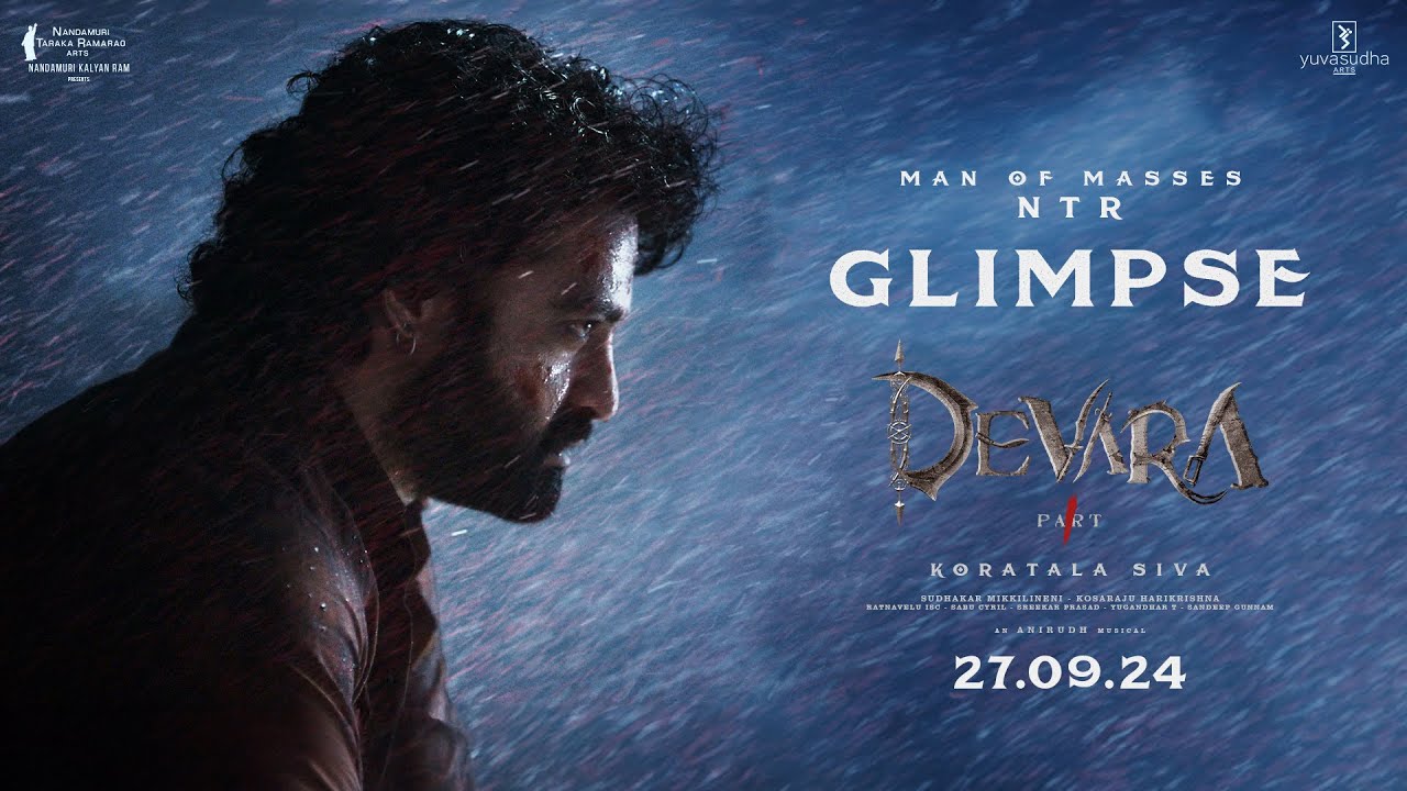 Devara Part-1 | Glimpse - Telugu - NTR | Koratala Siva | Anirudh | 5 April 2024