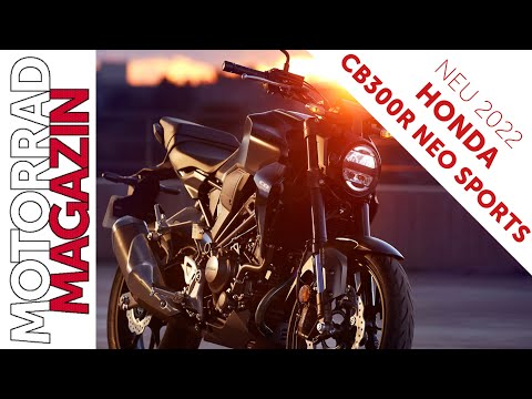 Honda CB300R 2022 - New naked bike with cornering ABS and Showa BFF fork at a competitive price