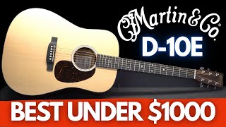Video thumbnail for Martin D-10E (BEST Acoustic Under $1000) by Play and Trade Guitars