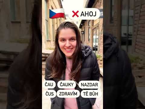 Other ways of saying “Ahoj” in 🇨🇿 Czech! #czech #czechlanguage #czechyoutuber