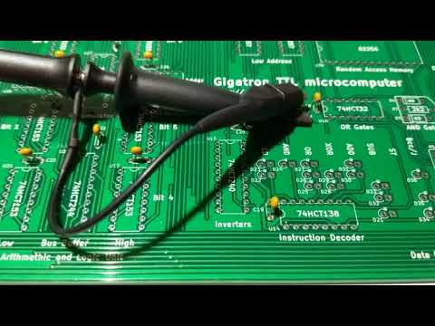 Building a Gigatron TTL computer - Power and Clock circuit