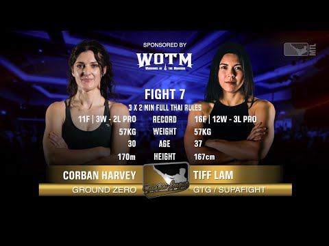 Corban Harvey Vs Tiff Lam - Muay Thai League 7