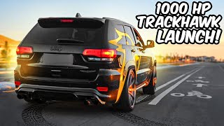 Launching My 1,000 WHP TrackHawk ! | Braap Vlogs