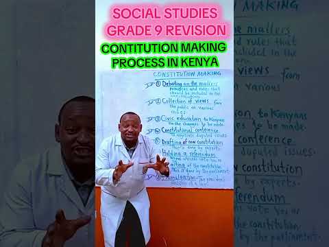 Verfassungsgebungsprozess Klasse 9