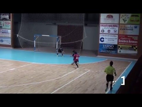 III Trofeo Ciudad de Navalmoral, San Andrés. Final Benjamines: FS Talavera - Calera FS