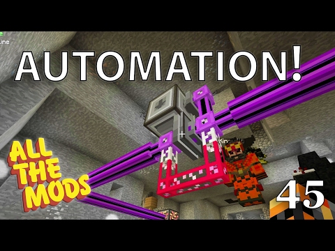 AJ - Minecraft : All The Mods 1.10.2 : #45 - Wither Farm Automation With AE2