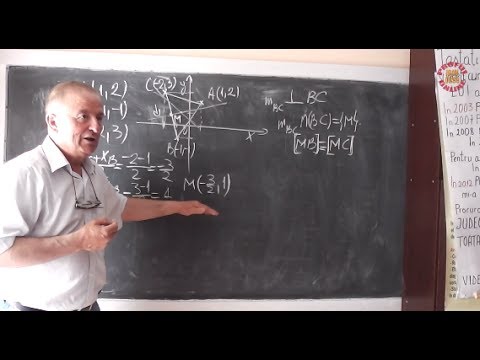 Lectia 237 - Geometrie analitica cu Ciprian clasa 12 - Pregatire gratuita Bacalaureat Matematica