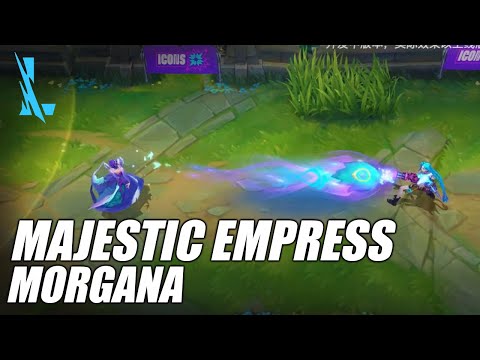 Wild Rift - Majestic Empress Morgana - Skin Showcase