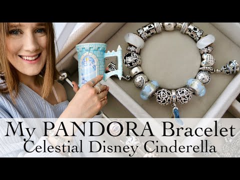 Celestial Inspired Cinderella Disney Pandora Charm Bracelet | Collab with @theartofpandora #pandora