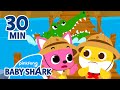 Baby Shark S Jungle Adventure W Pinkfong Compilation Guess The Animals Baby Shark Official
