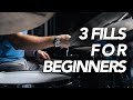3 Basic Drum Fills Drum Lesson