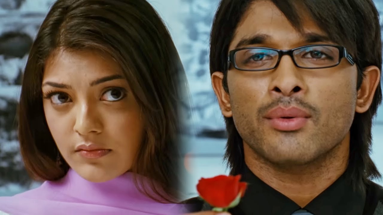 काजल अग्रवाल को अल्लू अर्जुन सब के सामने आई लव यू केहन