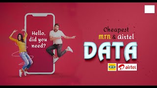 Get the cheapest data plan fr September 2022 on MTN / AIRTEL