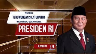 Download lagu Inauguration of the Istiqlal Mosque - Cathedral Church Friendship Tunnel by President of the Repu... mp3 Download lagu Inauguration of the Istiqlal Mosque - Cathedral Church Friendship Tunnel by President of the Repu... mp3