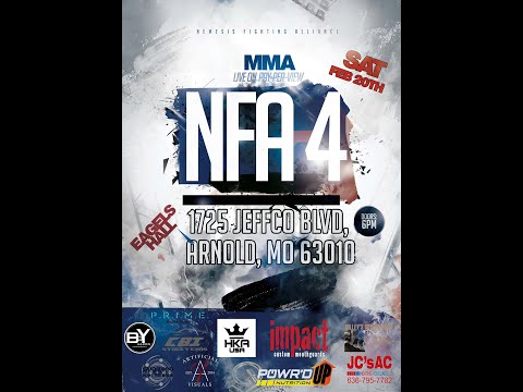 NFA 4 Drew Gigax v Ryan Rutherford K-1
