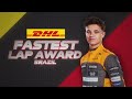 McLaren's Lando Norris Put In The DHL Fastest Lap At Interlagos | 2023 Sao Paulo Grand Prix | DHL