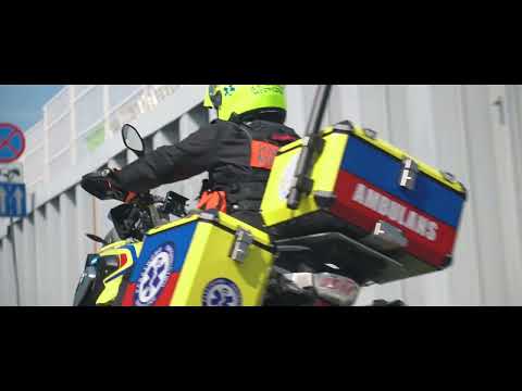 Motocyklem szybciej! Motoambulans na śląskich drogach. Wojewódzkie Pogotowie Ratunkowe w Katowicach