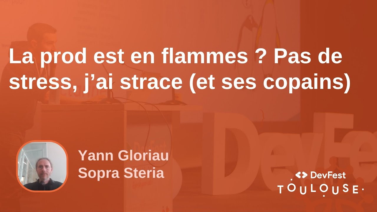 La prod est en flammes ? Pas de stress, j'ai strace (et ses copains)