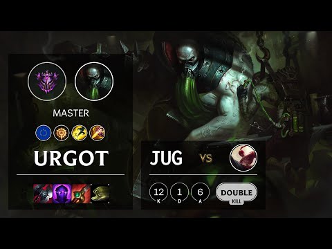 Urgot Jungle vs Lee Sin - EUW Master Patch 10.21