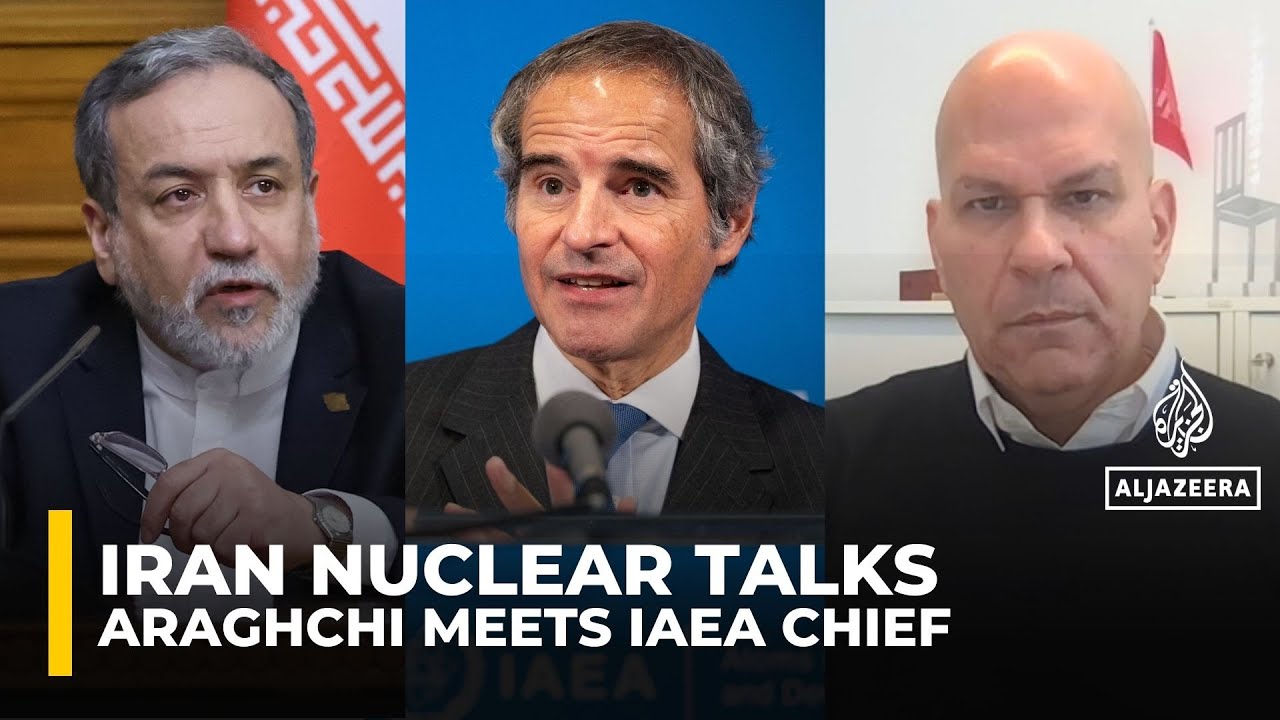 Iran’s Araghchi meets IAEA chief in Geneva ahead of nuclear talks with US