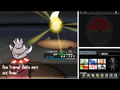 Lets Play Pokemon Black 2 Ep 27 a cave