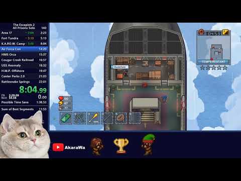 The Escapists 2 - All Prisons Solo: 19min 52s 480ms [fwr|FIRST SUB 20]
