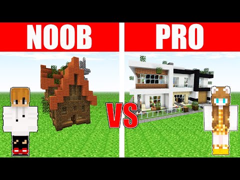 Minecraft NOOB vs HACKER: I Cheated in a Build Challenge! (Tagalog)