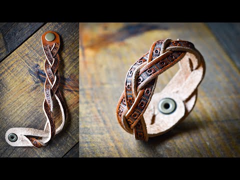 The Mystery Braid - How It's Made - Leather Craft