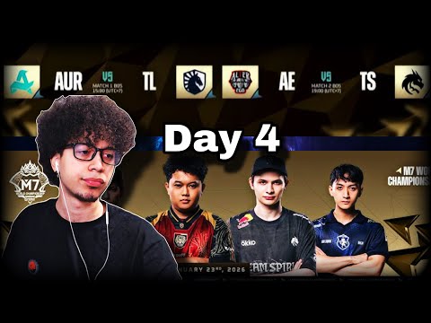 🔴 KNOCKOUT STAGE DAY 4 | M7 World Championship | LIVE Watch Party