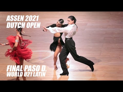 Sharif Mirkhanov - Anna Dolgopolova, RUS | 2021 WDC AL World U21 LAT | Assen | F PD