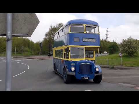 Buses at Gateshead Metrocentre (North East Bus & Coach Show 2023)