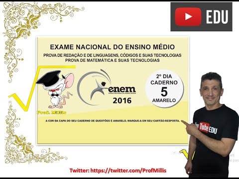 Enem 2016 Q159 Matemática