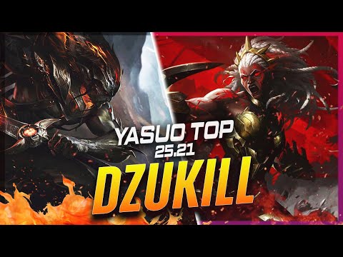 Dzukill - Yasuo vs Ambessa TOP Patch 25.21 - Yasuo Gameplay
