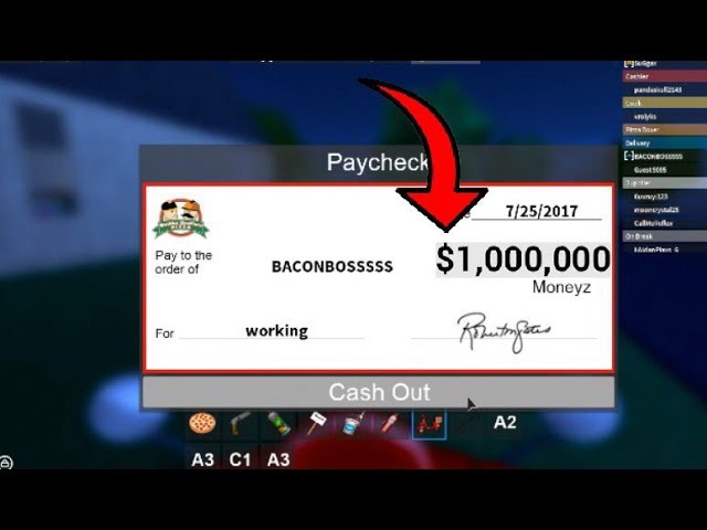 How To Get Free Money On Work At A Pizza Place Roblox - new pizza place update ban button roblox work at a pizza place