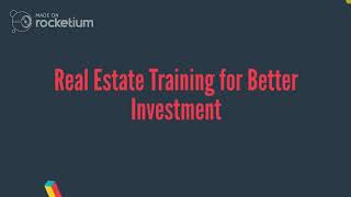 Real Estate Training for Better Investment
