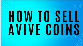 #How to sell Avive coins #How to Trade on okex avive coin #How to Withdraw Avive coins
