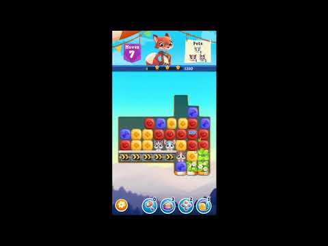 Pet Rescue Puzzle Saga level 221 NO BOOSTERS