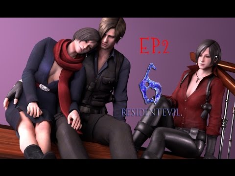 Resident evil 6 co-op #2 อยู่กับพี่แล้วปลอดภัย บอกเลย ADA [BlackCat]